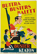 Free and Easy 1930 movie poster Buster Keaton Anita Page Edward Sedgwick