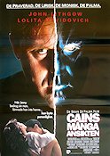 Raising Cain 1992 movie poster John Lithgow Lolita Davidovich Steven Bauer Brian De Palma