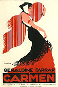 Carmen 1915 poster Geraldine Farrar Cecil B DeMille