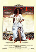 Carmen 1984 movie poster Julia Migenes-Johnson Placido Domingo Francesco Rosi Music: Georges Bizet