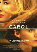 Carol 2015 movie poster Cate Blanchett Rooney Mara Sarah Paulson Todd Haynes