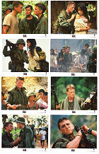 Casualties of War 1989 lobby card set Michael J Fox Sean Penn Don Harvery Brian De Palma War
