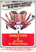 Charlie Chan und der Fluch der Drachenkönigin 1981 poster Peter Ustinov Clive Donner