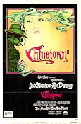 Chinatown 1974 movie poster Jack Nicholson Faye Dunaway John Huston Roman Polanski Smoking