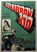 The Cimarron Kid 1952 movie poster Audie Murphy Yvette Dugay