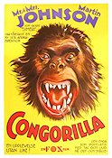 Congorilla 1932 movie poster Martin Johnson Documentaries