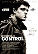 Control 2007 movie poster Sam Riley Anton Corbijn Smoking Rock and pop