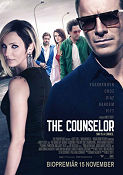 The Counselor 2013 movie poster Michael Fassbender Cameron Diaz Javier Bardem Penelope Cruz Ridley Scott