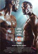 Creed 2023 movie poster Tessa Thompson Jonathan Majors Wood Harris Michael B Jordan Boxing