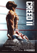 Creed II 2018 movie poster Michael B Jordan Sylvester Stallone Tessa Thompson Steven Caple Jr Boxing