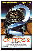 Critters 2 1988 poster Scott Grimes Mick Garris