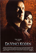The Da Vinci Code 2006 poster Tom Hanks