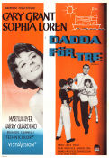 Houseboat 1958 movie poster Cary Grant Sophia Loren Martha Hyer Melville Shavelson Kids