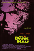 The Dark Half 1993 movie poster Timothy Hutton Amy Madigan Michael Rooker George A Romero Writer: Stephen King