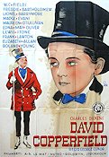 David Copperfield 1935 movie poster W C Fields Freddie Bartholomew George Cukor