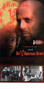 12 Monkeys 1995 movie poster Bruce Willis Brad Pitt Madeleine Stowe Terry Gilliam