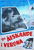 Les Amants de Verone 1949 poster Anouk Aimée