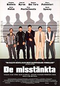 The Usual Suspects 1995 movie poster Stephen Baldwin Kevin Spacey Gabriel Byrne Benicio Del Toro Bryan Singer