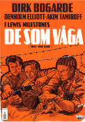They Who Dare 1954 movie poster Dirk Bogarde Denholm Elliott Akim Tamiroff Lewis Milestone