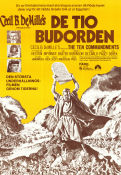 The Ten Commandments 1956 poster Charlton Heston Cecil B DeMille