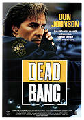 Dead Bang 1989 movie poster Don Johnson Penelope Ann Miller Telephones