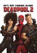 Deadpool 2 2018 movie poster Ryan Reynolds Josh Brolin Morena Baccarin David Leitch Production: Marvel