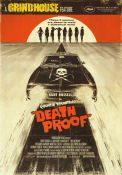 Death Proof 2007 movie poster Kurt Russell Zoe Bell Rosario Dawson Quentin Tarantino Find more: Grindhouse Cars and racing
