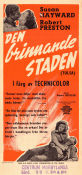 Tulsa 1949 movie poster Susan Hayward Robert Preston Pedro Armendariz Stuart Heisler Fire