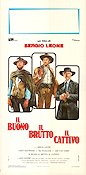 Il Buono il Brutto il Cattivo 1966 movie poster Clint Eastwood Lee Van Cleef Eli Wallach Sergio Leone