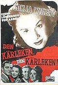 Den kärleken den kärleken 1941 movie poster Sonja Wigert