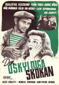 L´homme traqué 1947 movie poster Louise Carletti Jean Tissier Fréhel Robert Bibal