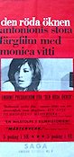 Il deserto rosso 1965 movie poster Monica Vitti Michelangelo Antonioni
