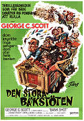 Bank Shot 1974 movie poster George C Scott Joanna Cassidy Sorrell Booke Gower Champion Poster artwork: Jack Davis Police and thieves