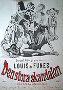 L´homme orchestre 1970 movie poster Louis de Funes Noelle Adam Olivier De Funes Serge Korber Ladies Musicals