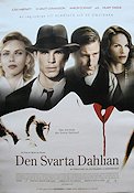 Den svarta Dahlian 2006 movie poster Josh Hartnett Scarlett Johansson Aaron Eckhart Hilary Swank Brian De Palma