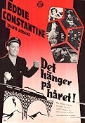 The Treasure of San Teresa 1959 movie poster Eddie Constantine Dawn Addams Marius Goring Alvin Rakoff