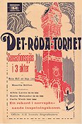Det röda tornet 1914 movie poster Gustaf Callmén Mauritz Stiller