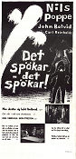 Det spökar det spökar 1943 movie poster Nils Poppe Carl Reinholdz John Botvid Hugo Bolander