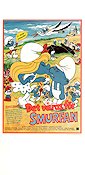 The Smurfs 1983 movie poster Smurferna Smurfs Ray Patterson Production: Hanna-Barbera Animation