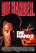 Die Hard 2 1990 movie poster Bruce Willis Renny Harlin Planes