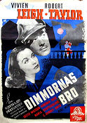 Waterloo Bridge 1940 movie poster Vivien Leigh Robert Taylor Lucile Watson Mervyn LeRoy Bridges Romance