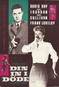 Julie 1956 movie poster Doris Day Louis Jourdan Barry Sullivan Andrew L Stone Film Noir