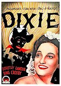 Dixie 1943 movie poster Dorothy Lamour Bing Crosby