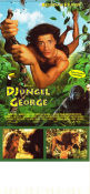 George of the Jungle 1997 movie poster Brendan Fraser Leslie Mann Thomas Haden Church Sam Weisman