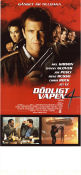 Lethal Weapon 4 1998 movie poster Mel Gibson Danny Glover Jet Li Richard Donner Guns weapons