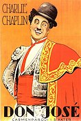 Don José 1916 movie poster Charlie Chaplin