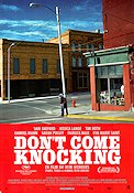 Don´t Come Knocking 2005 movie poster Sam Shepard Wim Wenders