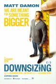 Downsizing 2017 movie poster Matt Damon Christoph Waltz Hong Chau Alexander Payne