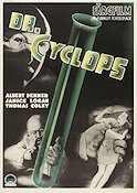Dr Cyclops 1940 movie poster Albert Dekker Jane Logan