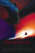 Dragonheart 1996 movie poster Sean Connery Dennis Quaid Rob Cohen Find more: Vikings Dinosaurs and dragons